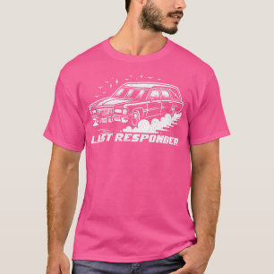 Last Responder Hearse Retro Design T-Shirt