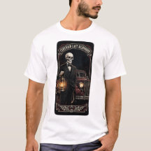 Last Responder Skull — Funeral Service T-Shirt