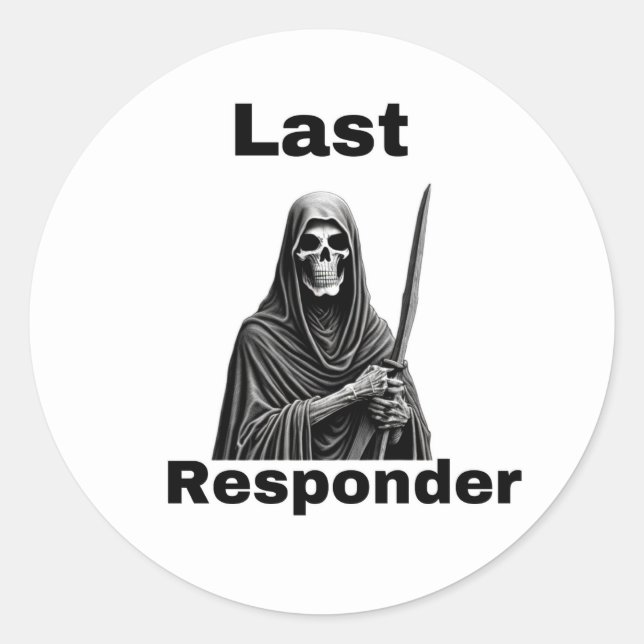 Last Responder Stickers  (Front)
