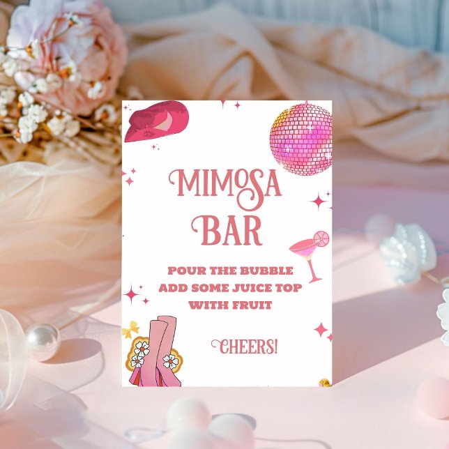 Last Rodeo Bachelorette Mimosa Bar Table Sign (Creator Uploaded)