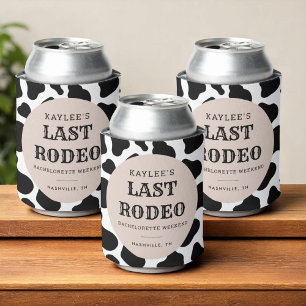 Last Rodeo Cowgirl Bachelorette Weekend Favours Can Cooler