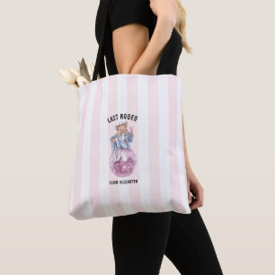 Last Rodeo Disco Cowgirl Bride Tribe Tote Bag