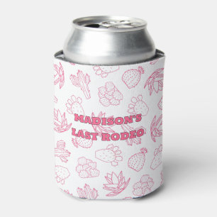 Last Rodeo Pink Bachelorette Party Can Cooler