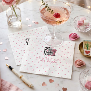 Last Rodeo Viral Classic Bachelorette Week party Napkin