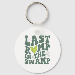 Last Romp In The Swamp (on Back) Key Ring
