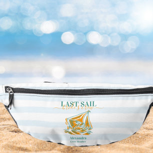 Last Sail Before the Veil Bachelorette Party  Bum Bags