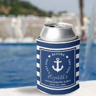 Last Sail Before The Veil Bachelorette Party Can Cooler