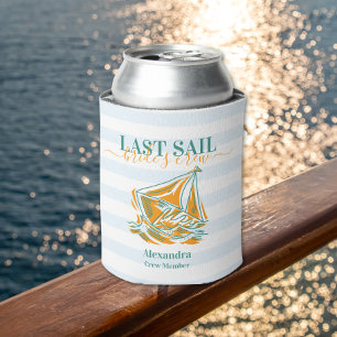 Last Sail Before the Veil Bachelorette Party  Can Cooler