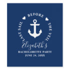 Last Sail Before The Veil Bachelorette Party