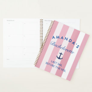 Last Sail Before The Veil   Bachelorette Planner