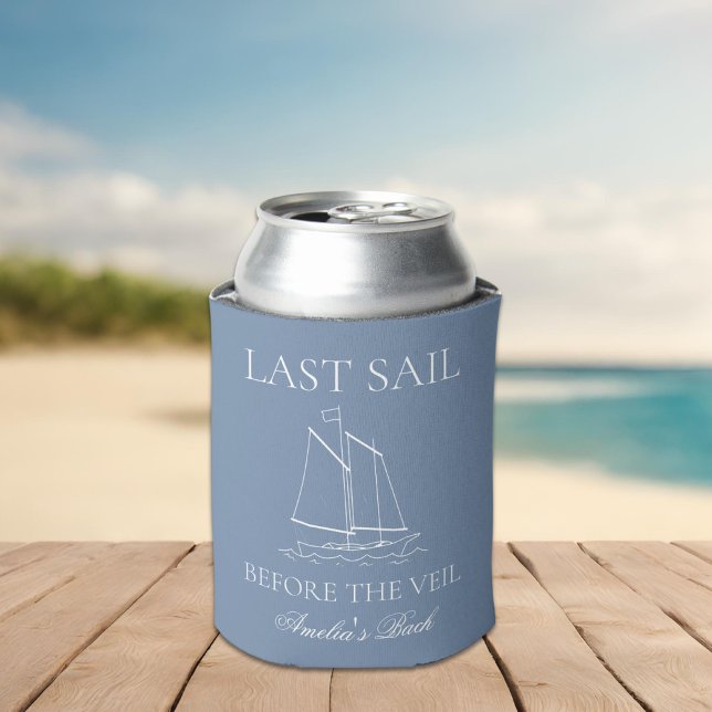 Last Sail Before The Veil Bachelorette Weekend Can Cooler (Creator Uploaded)