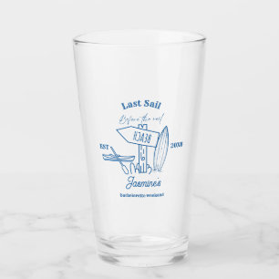 Last sail Before The veil Bachelorette weekend Glass