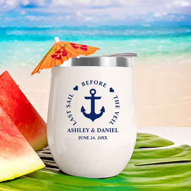 Last Sail Before The Veil Nautical Wedding (Customize to change text size or text style.)