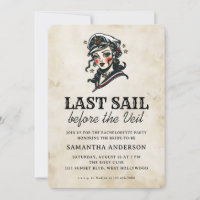 Last Sail Before the Veil Retro Bachelorette Party