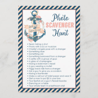 Last Sail Before The Veil Scavenger Hunt Invitation