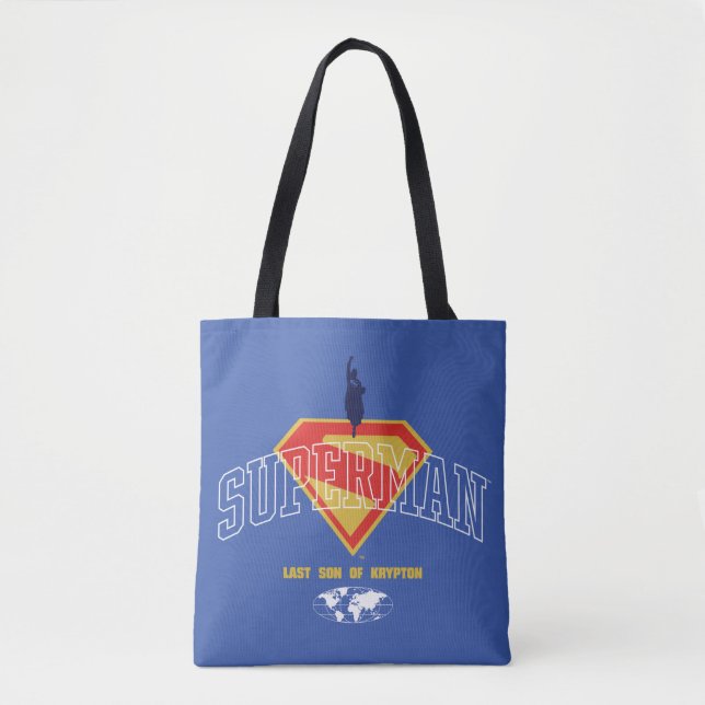 Last Son of Krypton Emblem Tote Bag (Front)