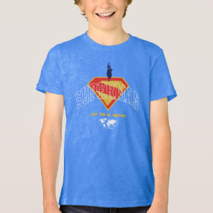 Last Son of Krypton Emblem Tri-Blend Shirt