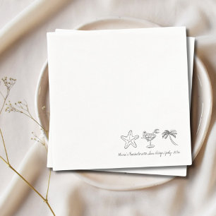 Last Splash Bachelorette Party Supply Napkins