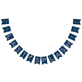 Last Splash Mermaid Bachelorette Banner