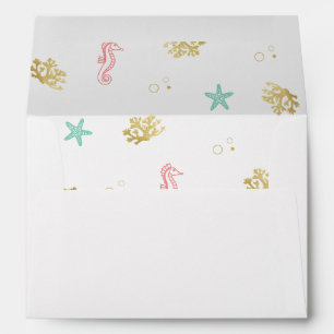 Last Splash Mermaid Bachelorette Envelope