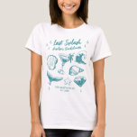 Last Splash Mermaid Beach Bachelorette Party T-Shirt<br><div class="desc">Make a splash at your upcoming bachelorette party with this stunning beach bachelorette party personalised t-shirts. Whether you're celebrating a bach trip, a girls' vacation, or a best friends' holiday, this custom beach bachelorette party t-shirts are the perfect addition to your unforgettable getaway. Add a personal touch to your bachelorette...</div>