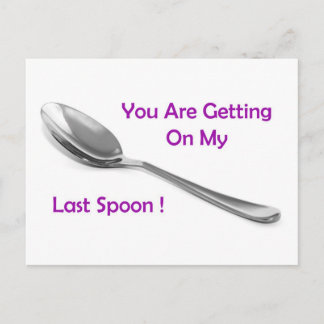 Last Spoon Postcard