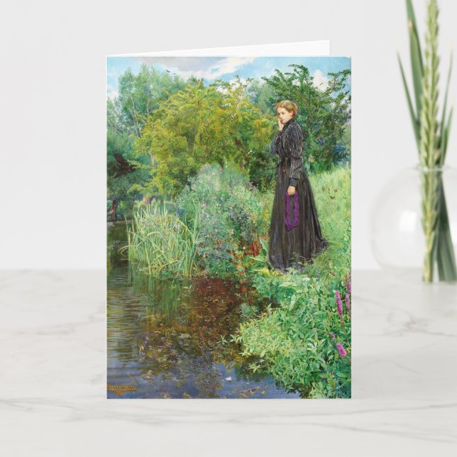 Last Summer Things Were Greener | Byam Shaw Card (Front)