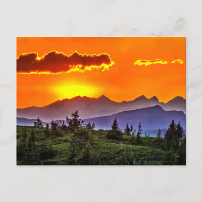 Last Sunset Postcard (Front)