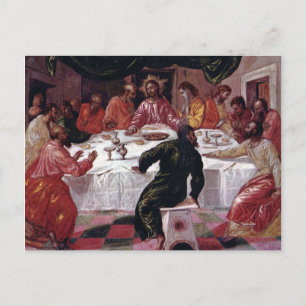Last Supper - El Greco - c1595 Postcard