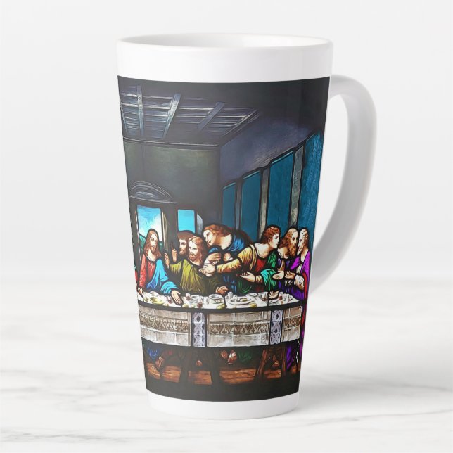 Last Supper Latte Mug (Right Angle)