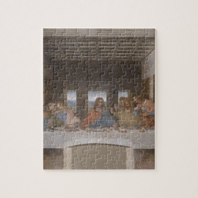 Last Supper Leonardo Da Vinci Painting Jigsaw Puzzle (Vertical)