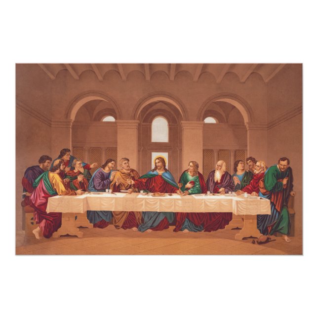 Last Supper of Jesus Christ Poster (Front)