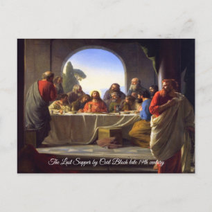 Last Supper Postcard