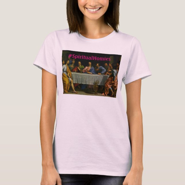 Last Supper - #SpiritualHomies - Tye Dye Tee (Front)