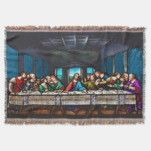 Last Supper Throw Blanket