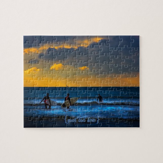 Last Surf Of The Day Jigsaw Puzzle (Horizontal)