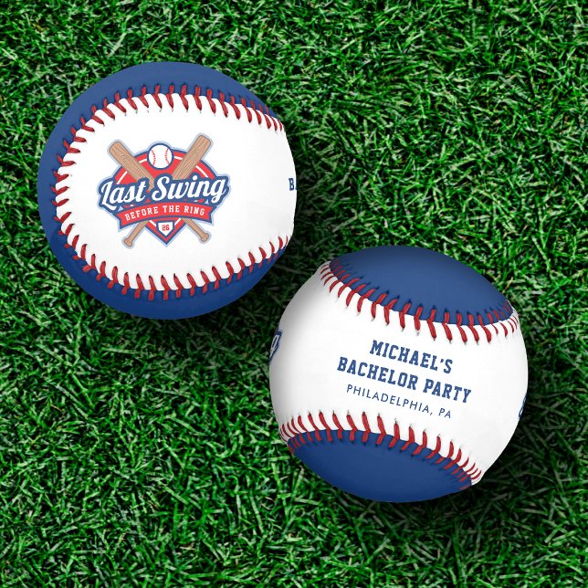 Last Swing Before the Ring Bachelor Party Baseball (Creator Uploaded)