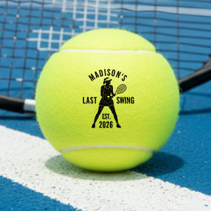 Last Swing Before the Ring Bachelorette Party Tennis Balls