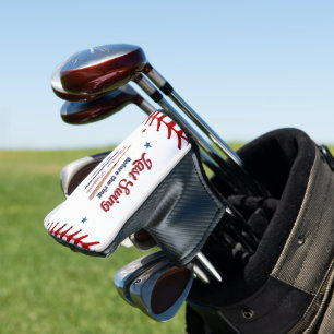 Last Swing before the ring Baseball  Bachelorette Golf Head Cover