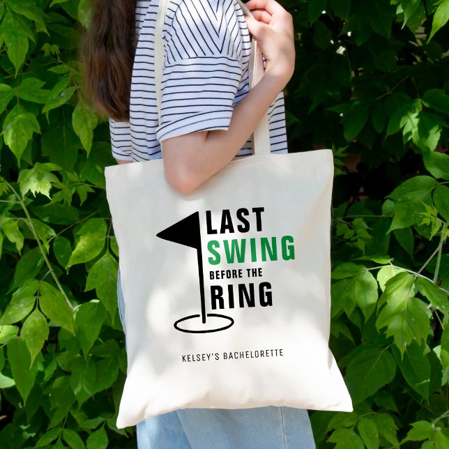 Last Swing Before the Ring Golf Bachelorette Party Tote Bag (Last Swing Before the Ring Golf Bachelorette Party Tote Bag
)
