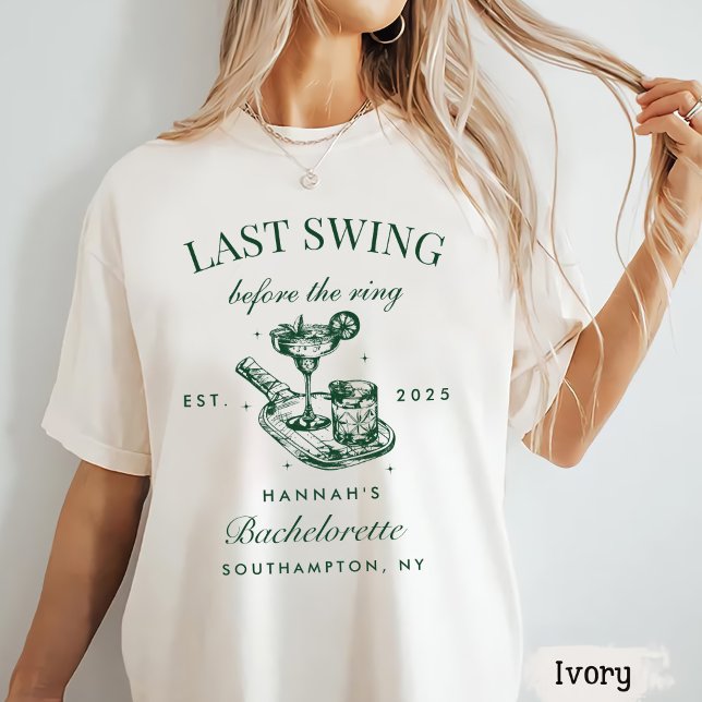 Last Swing Before The Ring Pickleball Bach Weekend T-Shirt (Creator Uploaded)