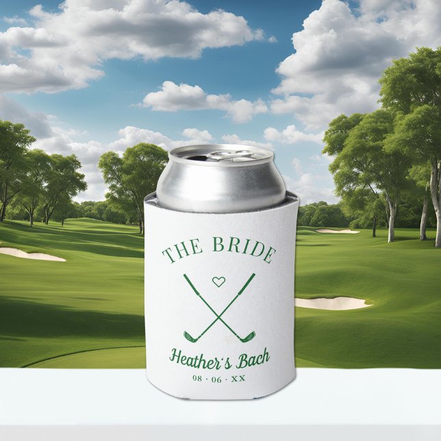 Last Swing Golf Bachelorette Can Cooler (Creator Uploaded)