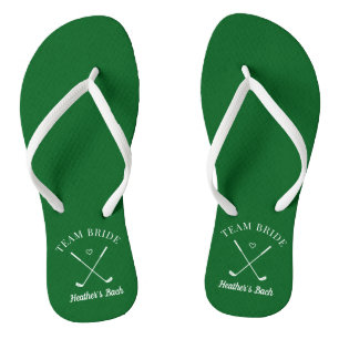Last Swing Golf Bachelorette Jandals