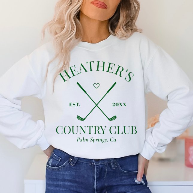 Last Swing Golf Country Club Bachelorette Sweatshirt (Creator Uploaded)