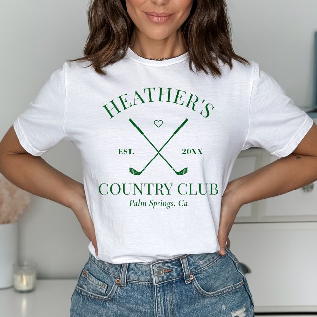 Last Swing Golf Country Club Bachelorette T-Shirt (Creator Uploaded)