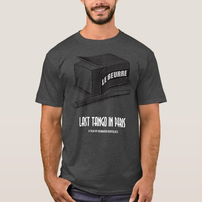 Last Tango in Paris Alternative Poster T-Shirt (Front)