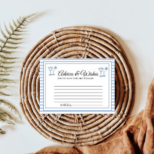 Last Toast On the Advices & WIshes Bridal Shower Enclosure Card