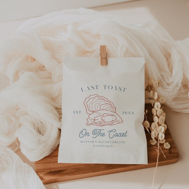 Last Toast on the Coast Bachelorette  Favour Bags (Creator Uploaded)
