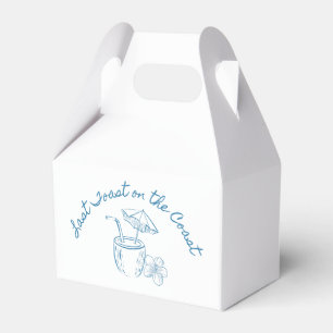 Last Toast on the Coast Bachelorette Party Design Favour Box