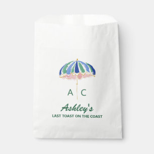 Last Toast on the Coast Bachelorette Party Favour Bags